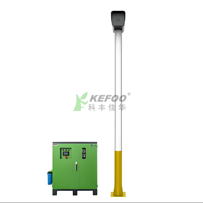 自動噴霧樁應(yīng)用降塵降霾的解決方案